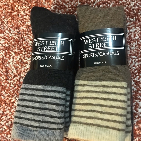 Four pairs Merino Wool Socks MENS 10-13 W25 st NEW - Picture 2 of 6